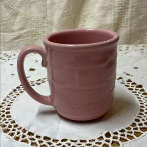Longaberger Horizon of Hope, 16 ounces, Pink Ceramic Mug